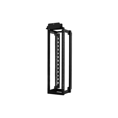 Chatsworth Products Cpi ADJUSTABLE RAIL QUADRARACK 45U, 84"HX19"WX23.6"-29.5"D 15251-703